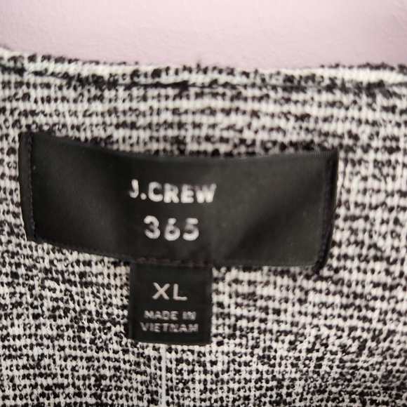 NWT J.Crew 365 open front unlined blazer, XL. Cute detail at the shoulder - Picture 14 of 16